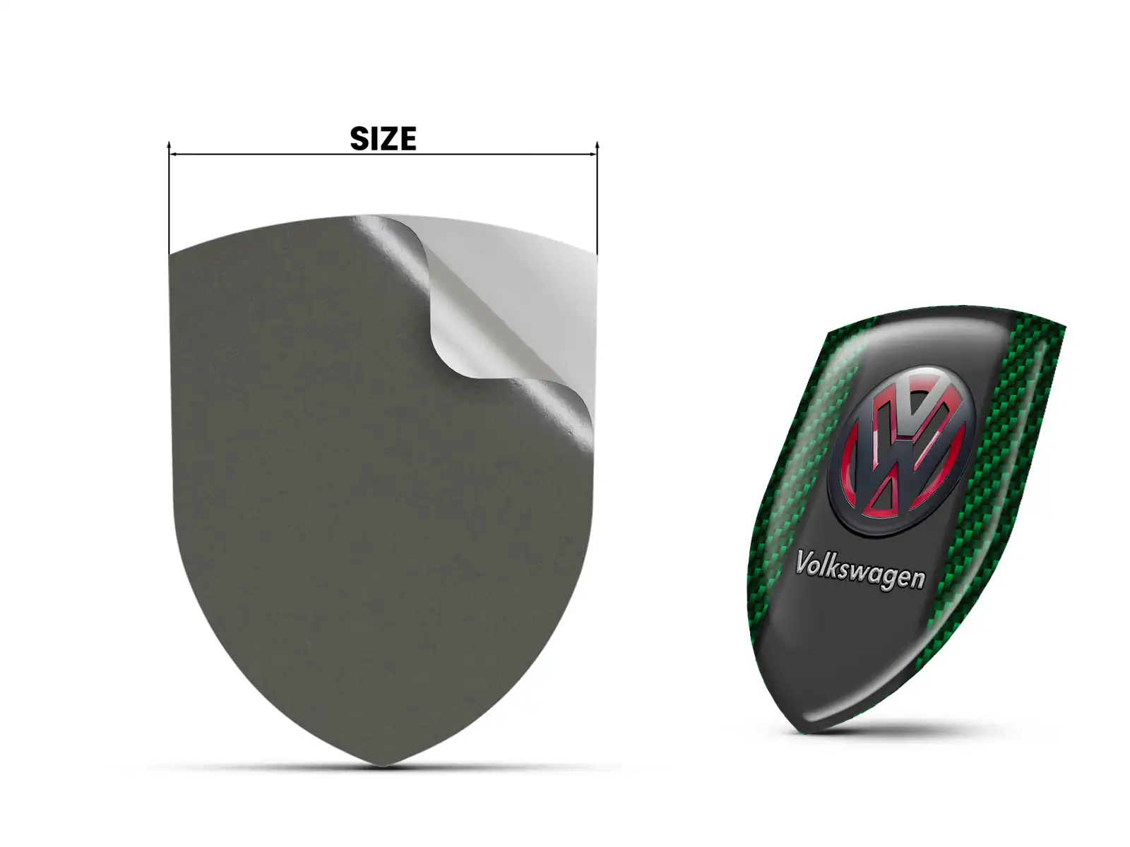 VW Türaufkleber Automatisch Stern Sportlich Anpassbar